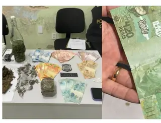 Suspeito de participar de facção é preso com drogas e dinheiro falso no PI