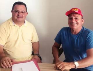 Indelson Melão tem reunião de negócios com o empresário Manoel Portela Filho