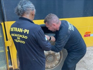 Transporte Escolar em Valença do Piauí: Vistoria do Detran aprova veículos, mas a realidade dos alunos ainda preocupa