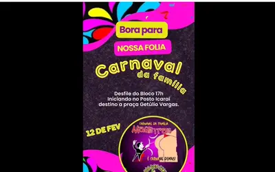 Carnaval da família MAGISTRAIS é carnaval de mais!